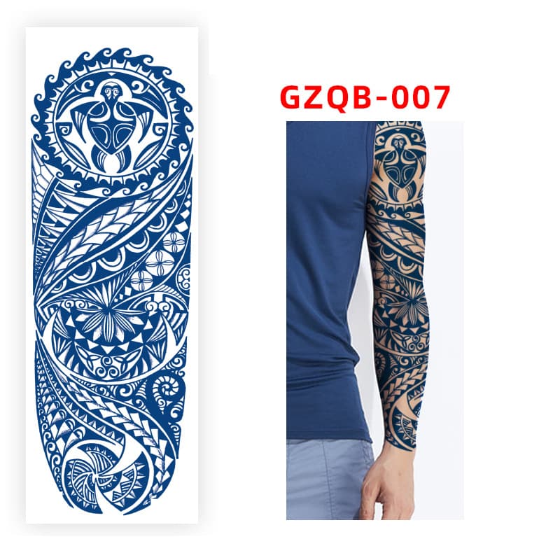 Herbal Juice Full Arm Tattoo Sticker(155mm*465mm)GZQB007