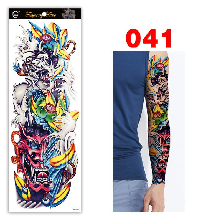 Full Arm Waterproof Tattoo Stickers 041