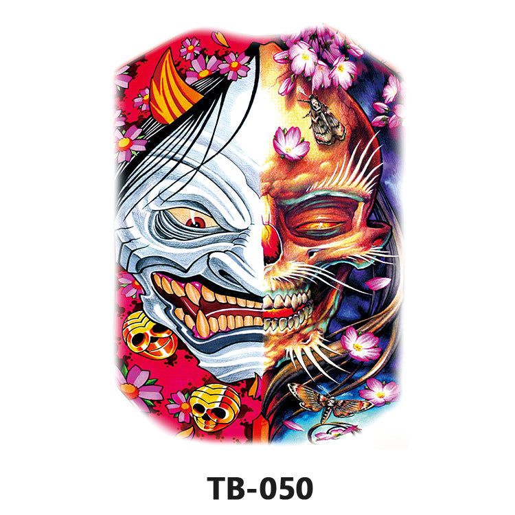 Colorful Back Tattoo Sticker (320mm*480mm) TB050